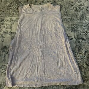 Lululemon light blue and white tie dye top. Size 10. Smoke and pet free home